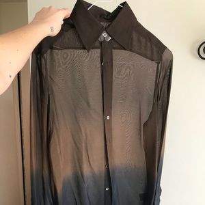 Gucci men’s button up too